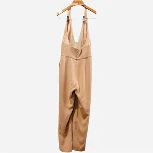 NWT REVOLVE x Chrissy Teigen‎ Micah Halter Open Back Jumpsuit in Nude Size XS thumbnail 4