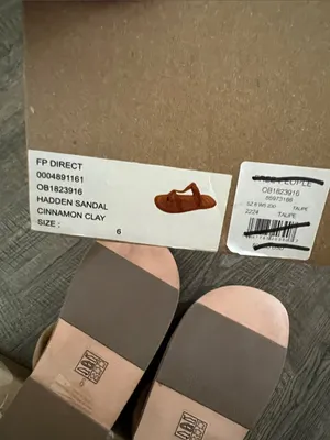 Free People Hadden Cinnamon Clay Suede Toe-Post Sandals thumbnail 5