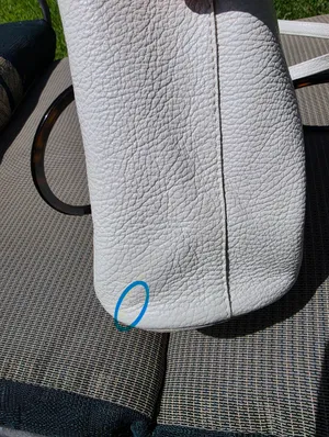 Culbia Small Leather White Handbag Purse With Crossbody Adjustable Strap thumbnail 14