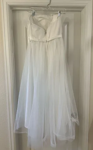 Dolly & Delicious White Tulle High Low Dress thumbnail 3