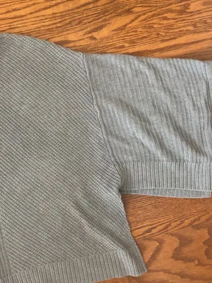 Lululemon Softer Still Wrap Cashmere Blend Zip Up Cardigan Size Medium Large thumbnail 9