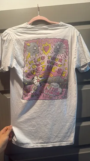 graphic tee White thumbnail 3