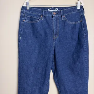 Seven7 Skinny Jeans 12 Dark Wash Blue High Rise Everyday Stretch Denim Pockets thumbnail 11