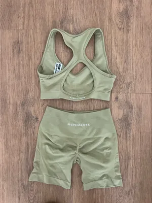 Alphalete Sports Bra & Shorts thumbnail 2