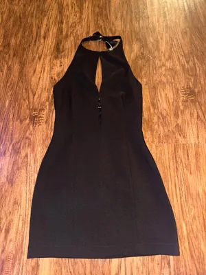 ZARA Mini Dress Black thumbnail 1