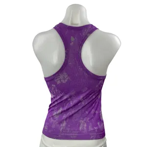Lululemon Swiftly Tech Purple Splatter Racerback Yoga Athletic Tank Top Size M thumbnail 3