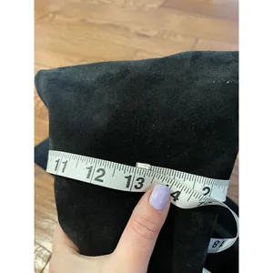 Accessoire diffusion suede point toe over knee boots size 7 Black thumbnail 8