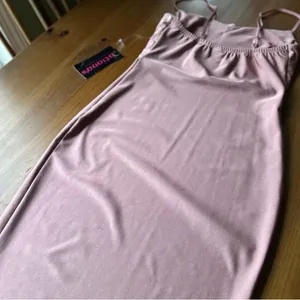Rose Gold Blush Pink Formal Dress thumbnail 8
