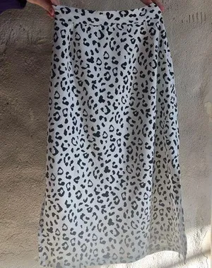 Cheetah print midi skirt thumbnail 1
