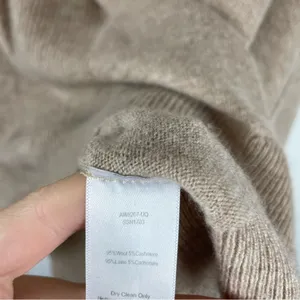 ATM Anthony Thomas Melillo Mock Neck Wool Cashmere Sweater Sz Small thumbnail 13