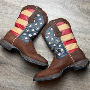 Durango Lady Rebel American Flag Western Boots – Size Women’s 7 thumbnail 12