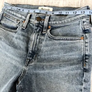 Madewell Women's Girljean‎ Girl Jean Denim Distressed Sz 24 Straight thumbnail 3