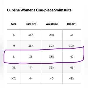 #S36 - Cupshe Elegant Purple One-Piece Swimsuit - Large thumbnail 6