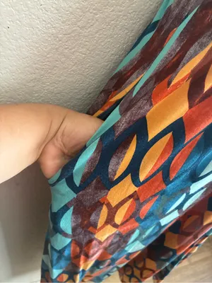 Maeve Multicolor Geometric Spaghetti-Strap Maxi Dress XS thumbnail 8