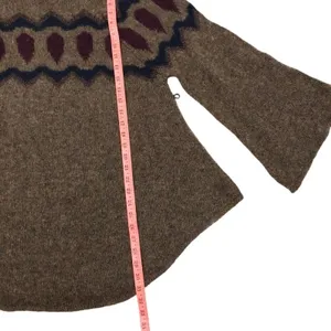 ANTHROPOLOGIE Mohair Wool Blend Sleeping On Snow Sweater-Tunic Women S Boho NWT thumbnail 9