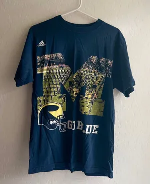 Michigan Wolverines Adidas Shirt thumbnail 1
