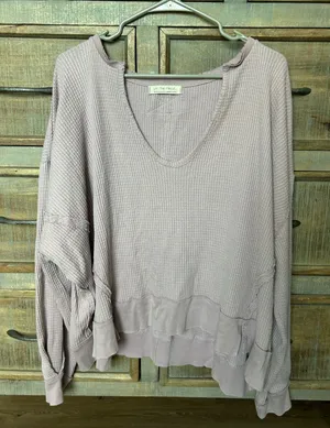 Free People Top Long Sleeve thumbnail 1