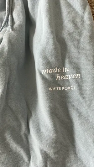 XS White Fox Made In Heaven Sweatpants thumbnail 3