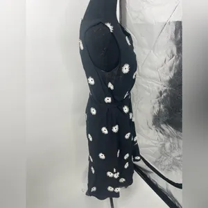 Talbots dress size 6 black‎ and white thumbnail 2