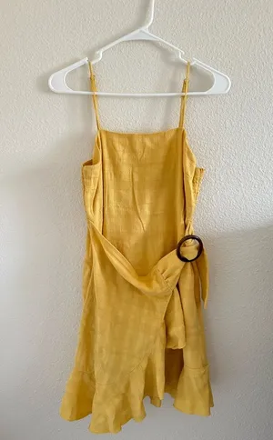 American Eagle Gold Dress thumbnail 1