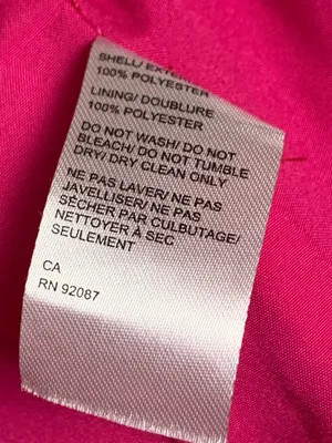 Saks Fifth Avenue Tweed Jacket XS Pink Frayed Trim Open Front Blazer thumbnail 10