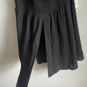 Out from Under Black Mini Babydoll Cottagecore Top Shirt S Dark Fairy Romantic thumbnail 6