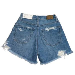 American Eagle Strigid Denim Highest Rise 90s Boyfriend Short thumbnail 3