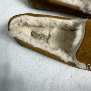 Koolaburra By Ugg Shoes Womens Size 6 Slippers Moccasins Cozy Wool Suede Leather thumbnail 7