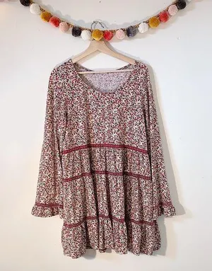 Easel Floral Dress size Small thumbnail 1