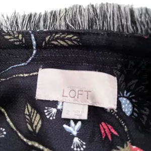 Ann Taylor Loft Primavera Fringe Trimmed Jacket size 2 thumbnail 5