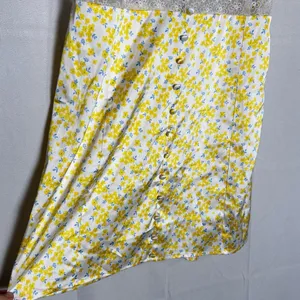 NWT For Love And Lemons Daffodil X Victoria’s Secret Mini Dress Yellow Floral S thumbnail 8