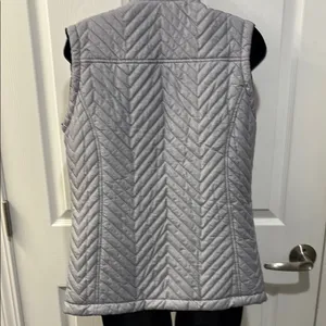 Free country Gray and black reversible Quilted Vest thumbnail 2