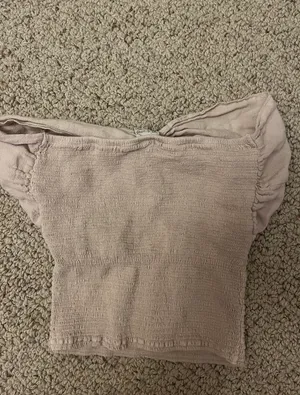 Blanco by nature top Tan Size L thumbnail 3