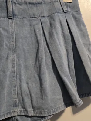 Altar'd State Light Blue Denim Skirt thumbnail 10