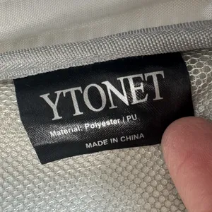 Ytonet 15.6 Inch Womens Laptop Sleeve Carrying Case Water Resistant Gray NWT thumbnail 15