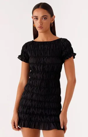 Peppermayo Mini Dress Black thumbnail 2