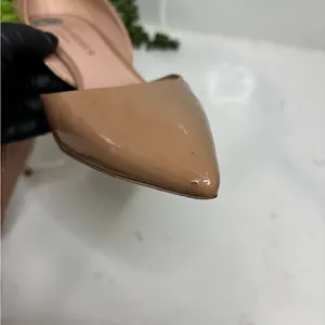 Kurt Geiger London Nude Patent Leather Pointed Toe Kitten Heels Women’s Size 7 thumbnail 7