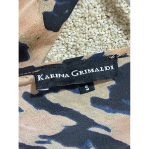 Flawed Karina Grimaldi abstract animal Print culotte jumpsuit elastic waist‎ thumbnail 10
