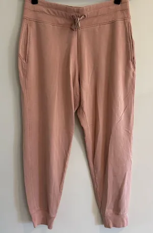 Athleta Dusty Rose Drawstring Joggers Women’s Size Medium thumbnail 1