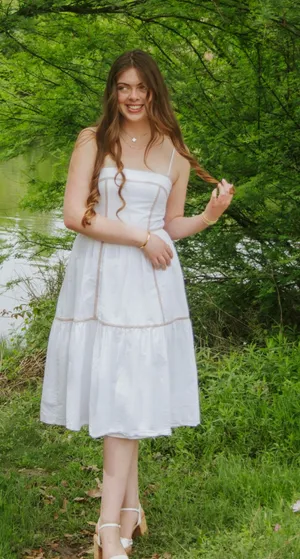 The Pants Store White midi dress thumbnail 1