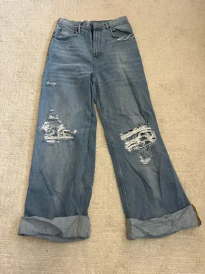 BDG Ripped Skater Baggy Jeans thumbnail 1