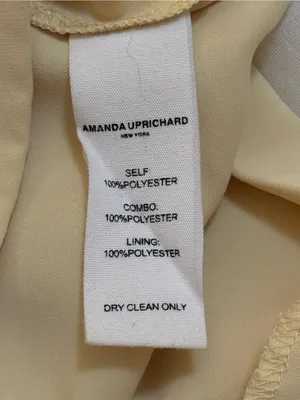 Amanda Uprichard Bethany Tweed Strapless Skort Romper Size L Cream Plaid thumbnail 14