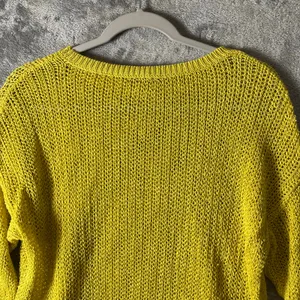 Eileen Fisher‎ Organic Linen Sweater Lightweight Open Knit Pullover Green Small thumbnail 6