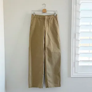 LEVI’S Khaki Mid Rise Straight Leg Retro 90s Baggy Dad Trouser Workwear Pants 24 thumbnail 12