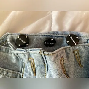 Size xs Light-wash Jean Style Romper Outfit thumbnail 11