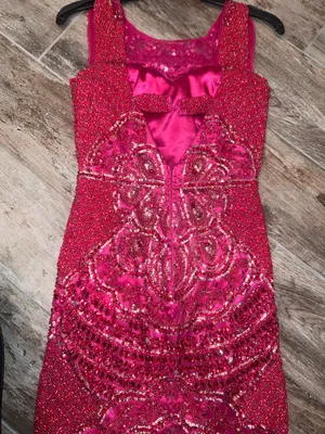 Sherri Hill Fully Beaded Dress thumbnail 4