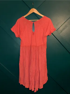 Free People Dress Size Small 100% Cotton Embroidered Flowy Lightweight Boho thumbnail 3