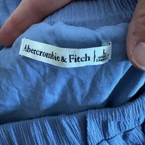 Abercrombie & Fitch Womens One‎ Shoulder Mini Dress Dusty Blue Viscose Size L thumbnail 5