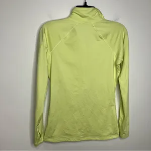 Nike pro half zip pullover size medium‎ yellow thumbnail 7