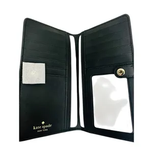 Kate Spade New York Slim Schuyler Billfold Wallet Saffiano PVC‎ Black NWT thumbnail 5